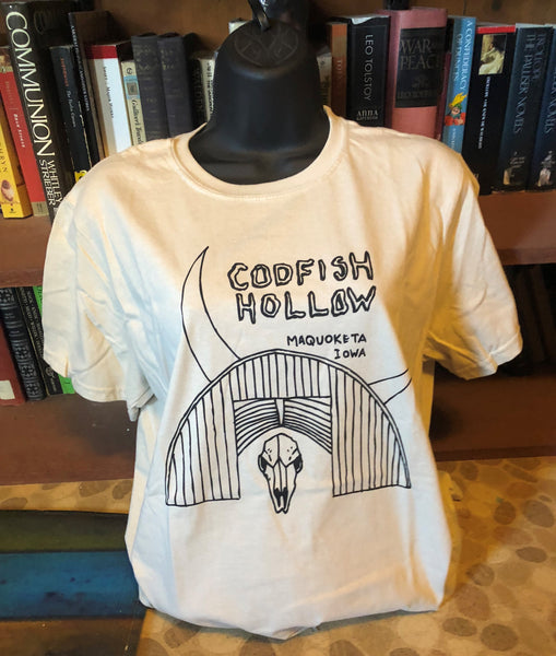 Codfish Hollow Barn and Skull T-shirt
