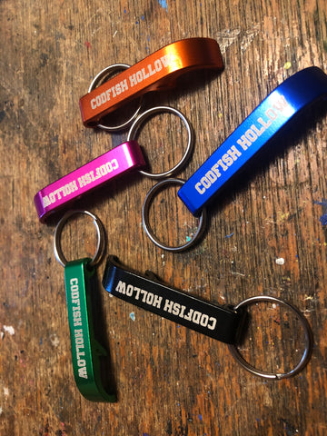 Codfish Hollow Bottle Opener Key Ring