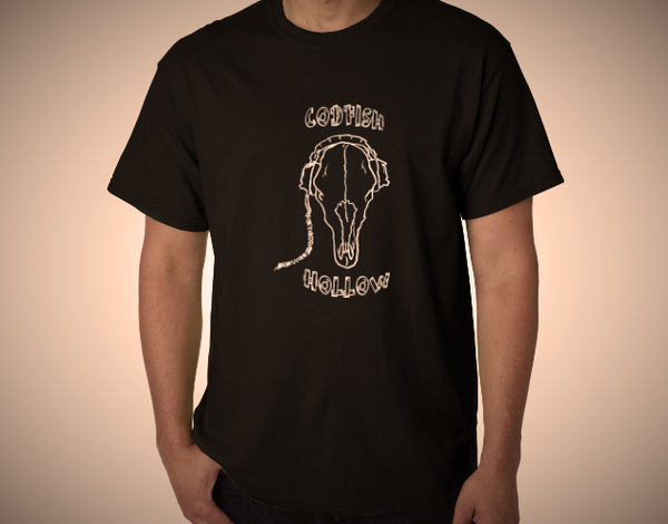 Codfish Hollow Skull  T-shirt (3 styles available)